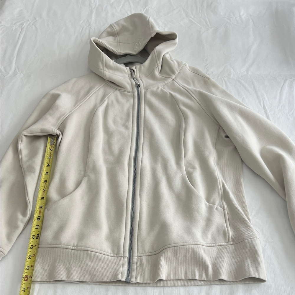Lululemon Athletica Cream suba Jacket